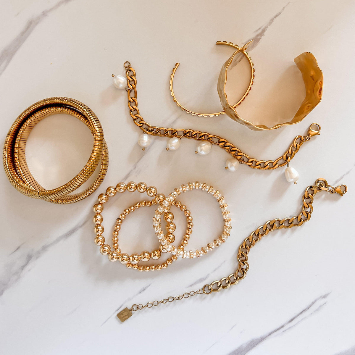 Nanda Jewelry Gold Bracelets