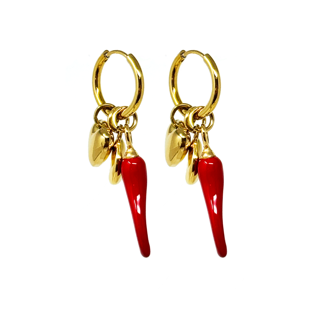 Pepper Charm Earrings
