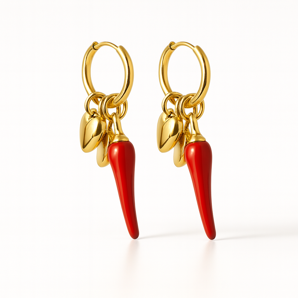 Pepper Charm Earrings