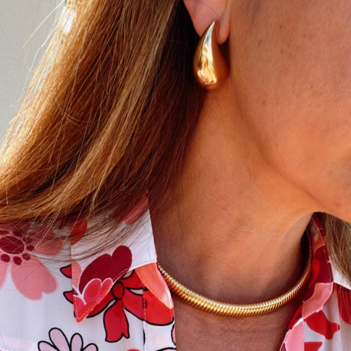 Amaya Teardrop Earrings - Nanda Jewelry