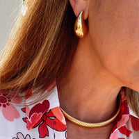 Fernanda Gold Coil Necklace - Nanda Jewelry