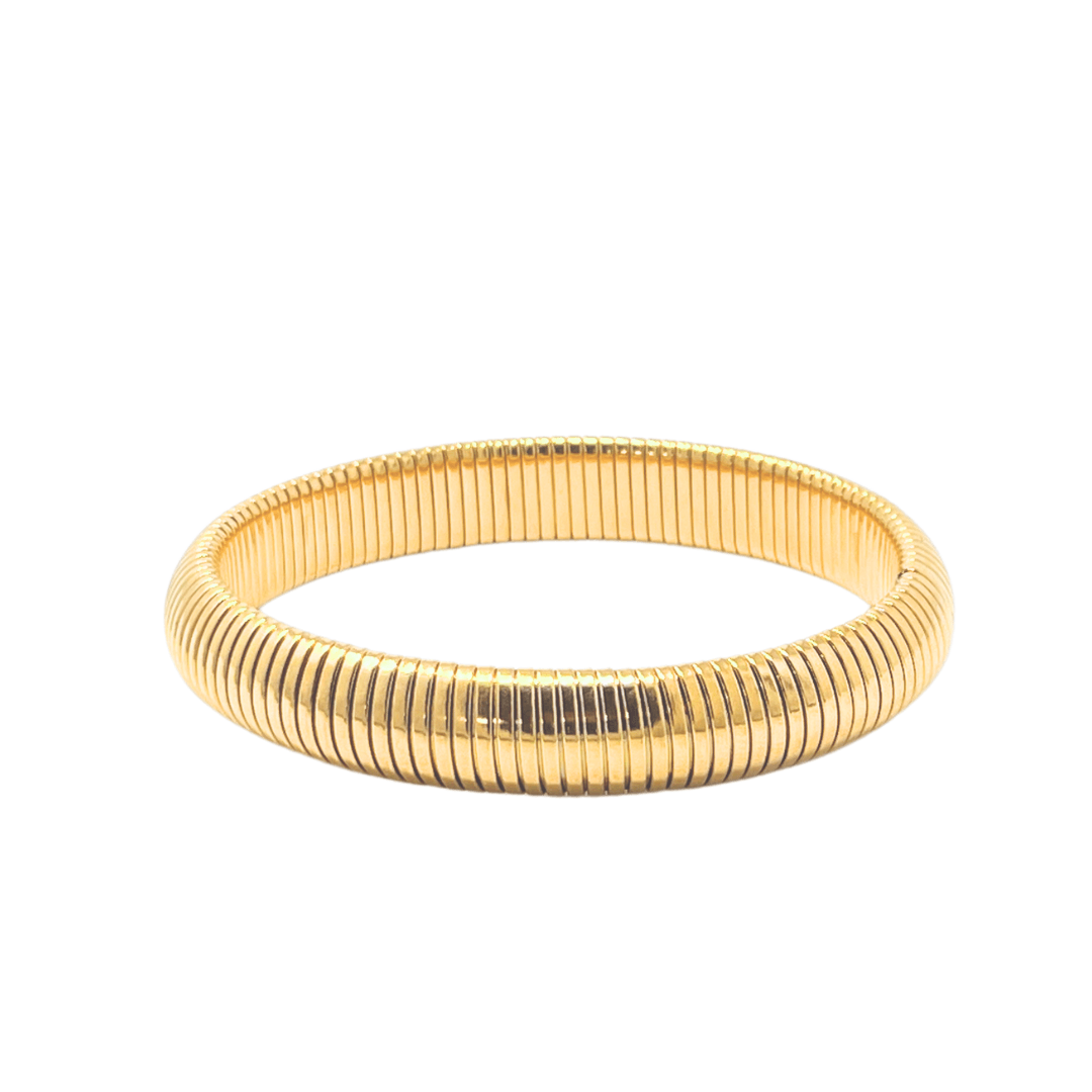 Jasmine Snake Chain Coil Bracelet - Nanda Jewelry