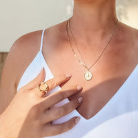 Gold Flower Ring | Demi Fine Gold Jewelry | Nanda Jewelry | Bracelets, Rings, Necklaces and Earrings | Water Resistant Jewelry