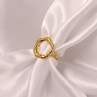 Gold Flower Ring | Demi Fine Gold Jewelry | Nanda Jewelry | Bracelets, Rings, Necklaces and Earrings | Water Resistant Jewelry