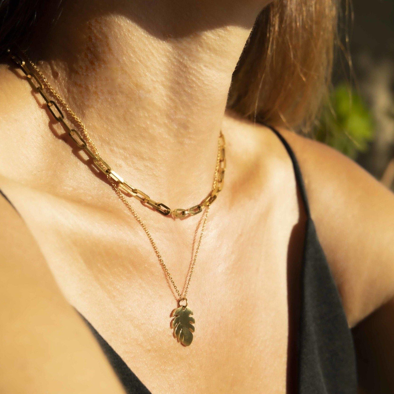 stainless steel 18K gold plated jewelry