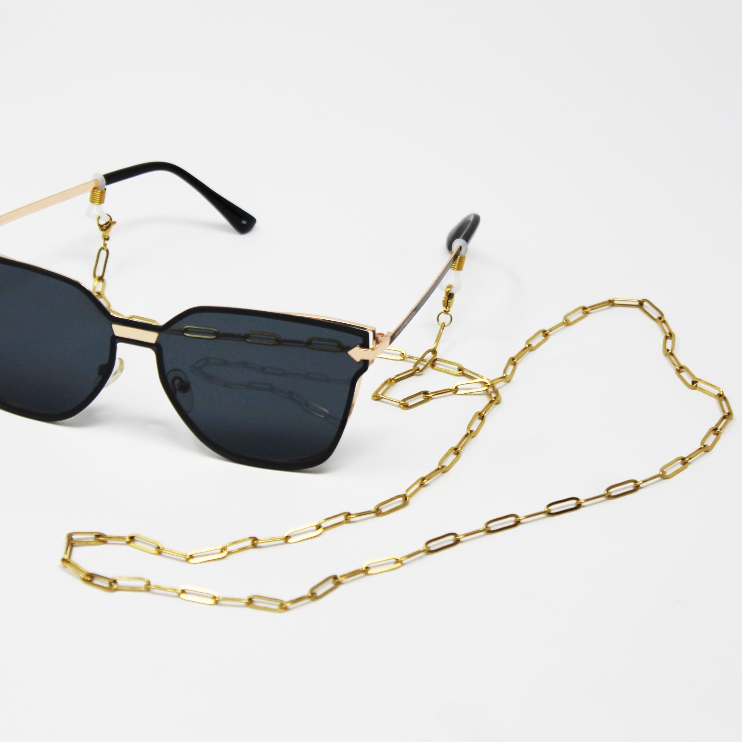 Eva Paperclip Sunglasses Chain - Nanda Jewelry
