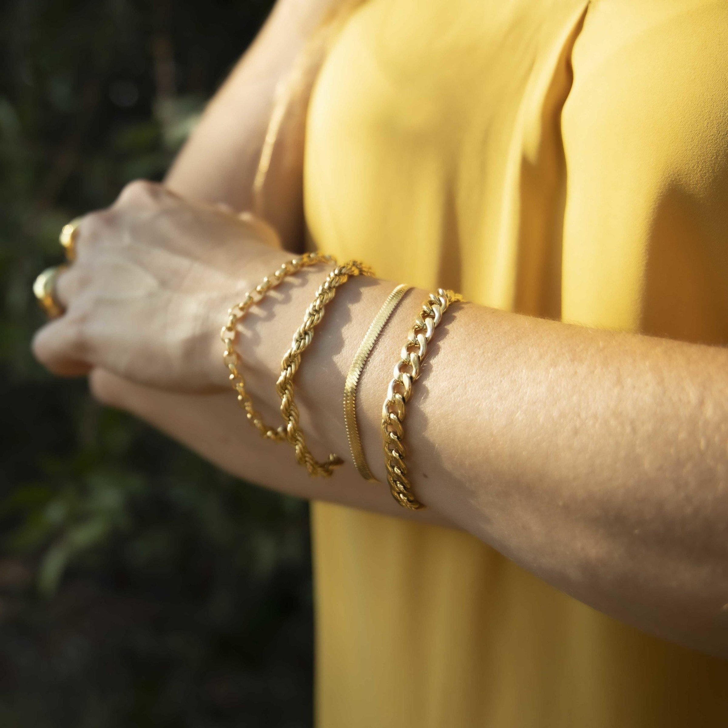 stainless steel 18K gold plated jewelry