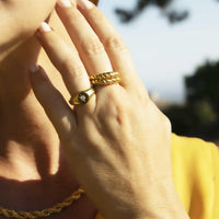 stainless steel 18K gold plated jewelry