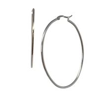 Sarah Oval Hoops - Nanda Jewelry
