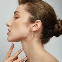 Tania Lock Earring - Nanda Jewelry