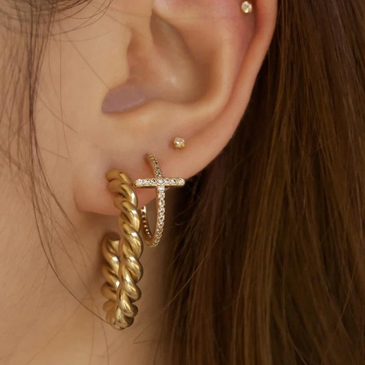 Willow Hoops - Nanda Jewelry
