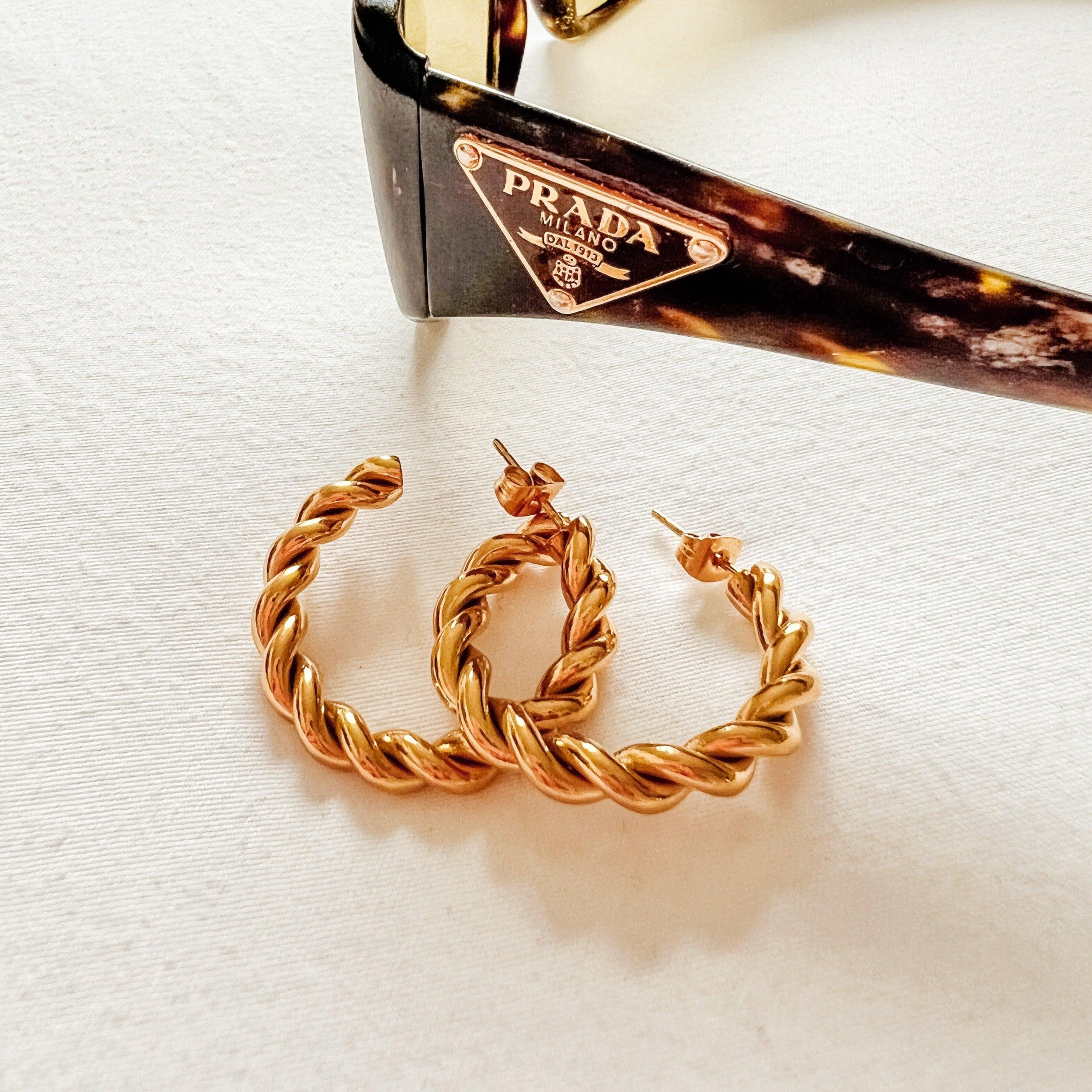 Willow Hoops - Nanda Jewelry