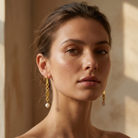 Chloe Pearl Drop Earrings
