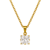 Erin Crystal Charm Necklace