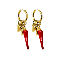 Pepper Charm Earrings