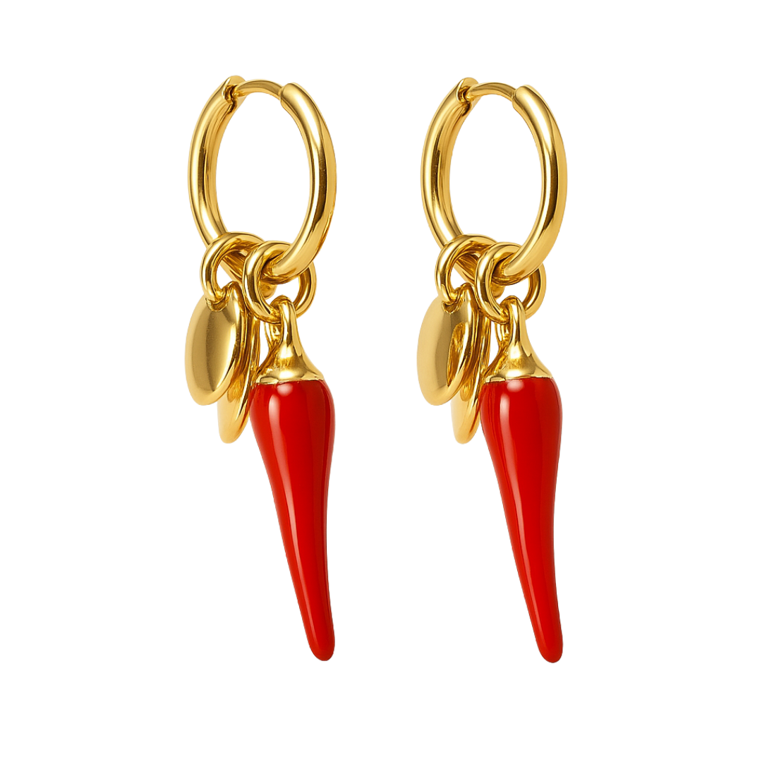 Pepper Charm Earrings
