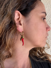 Pepper Charm Earrings