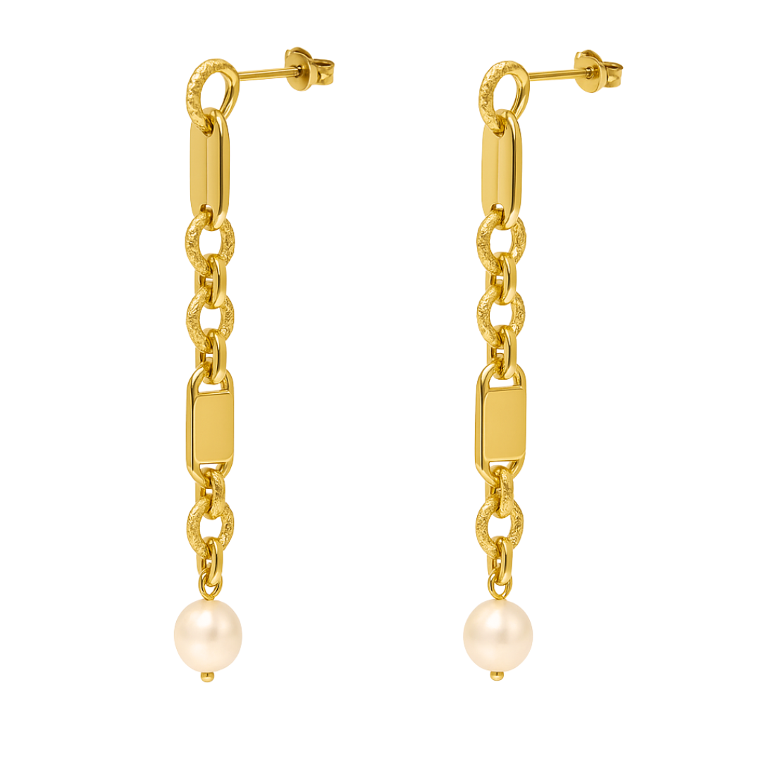 Chloe Pearl Drop Earrings