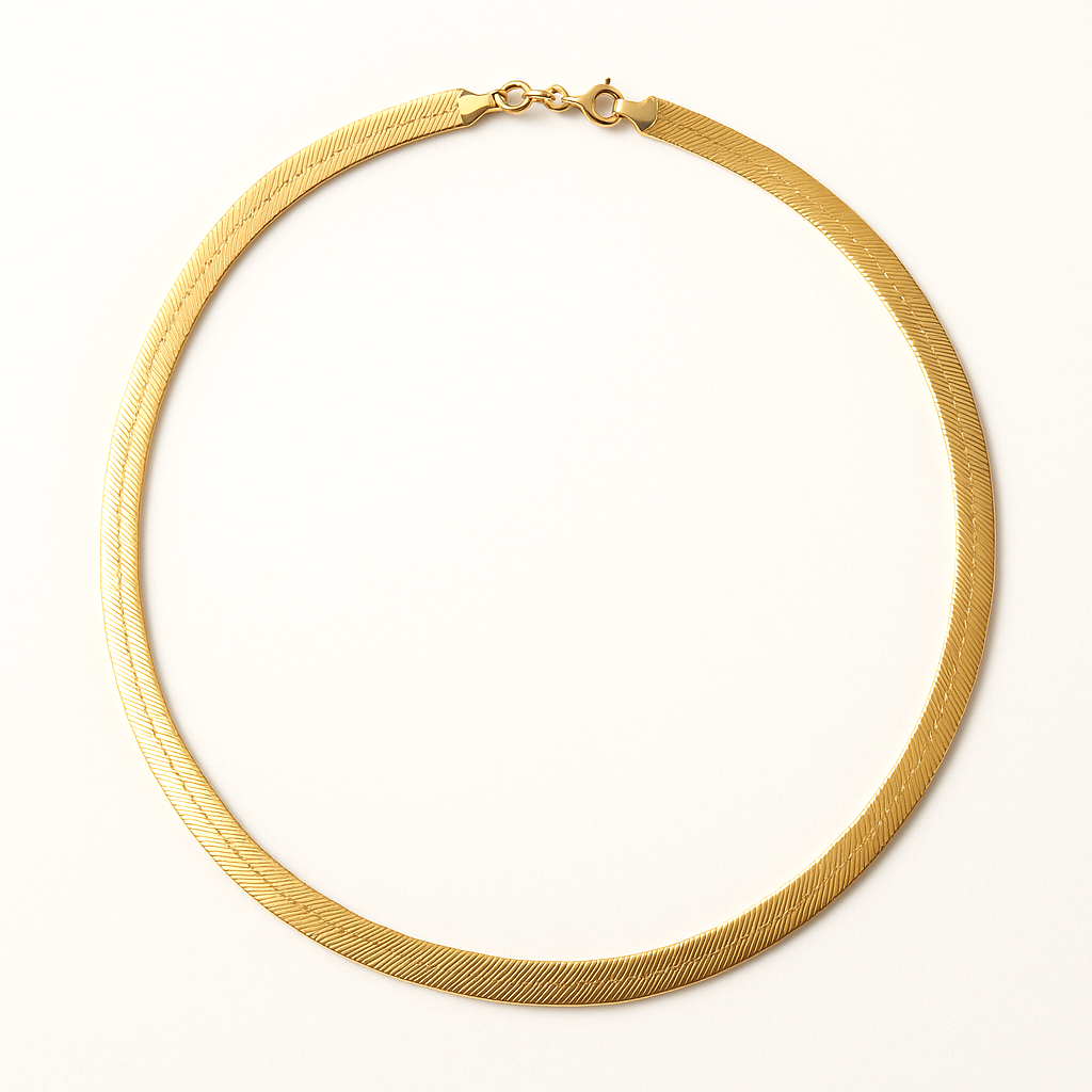 Luna Herringbone Necklace