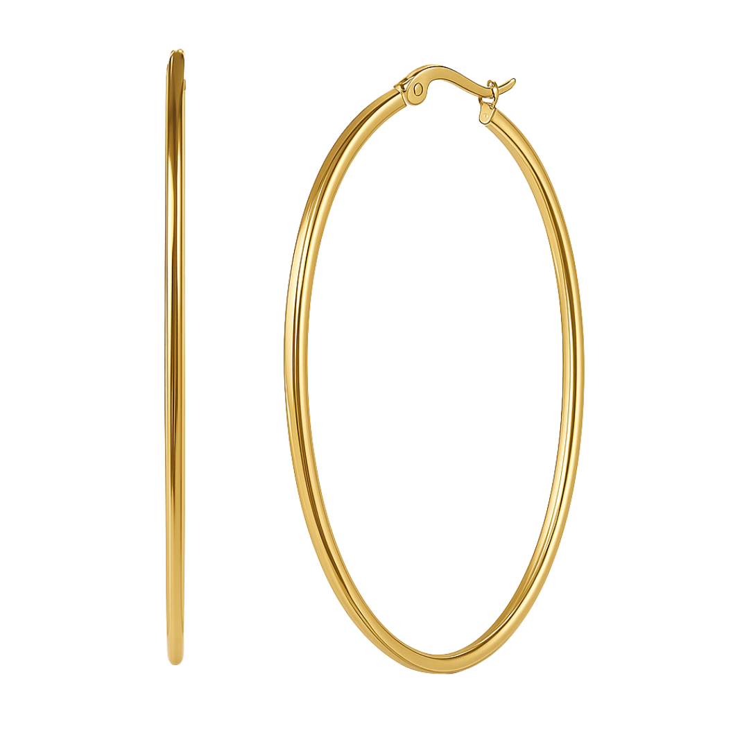 Sarah Oval Hoops