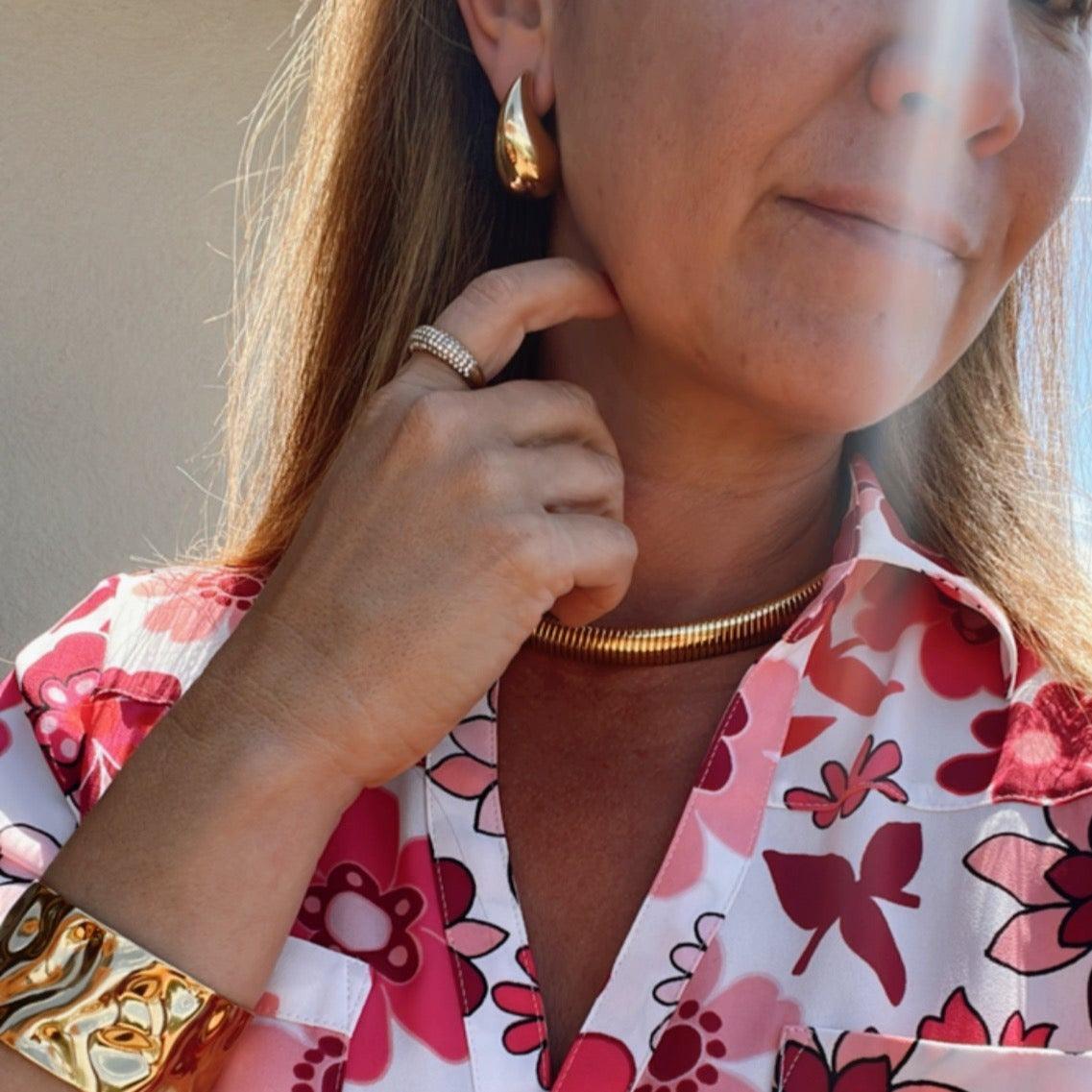Amaya Teardrop Earrings - Nanda Jewelry