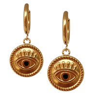 Cleo Evil Eye Earrings - Nanda Jewelry
