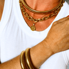 Fernanda Gold Coil Necklace - Nanda Jewelry