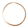 Luna Gold Filled Herringbone Necklace - Nanda Jewelry