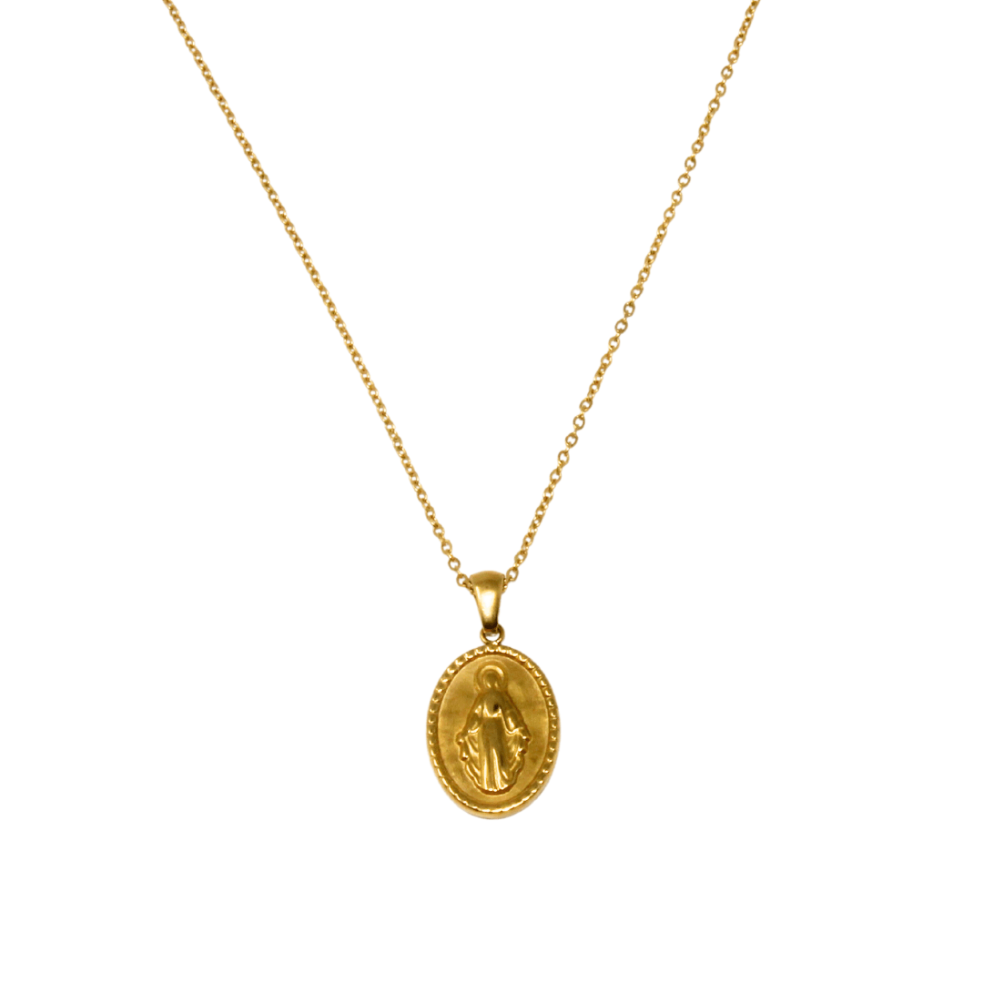 Mary Charm Necklace - Nanda Jewelry