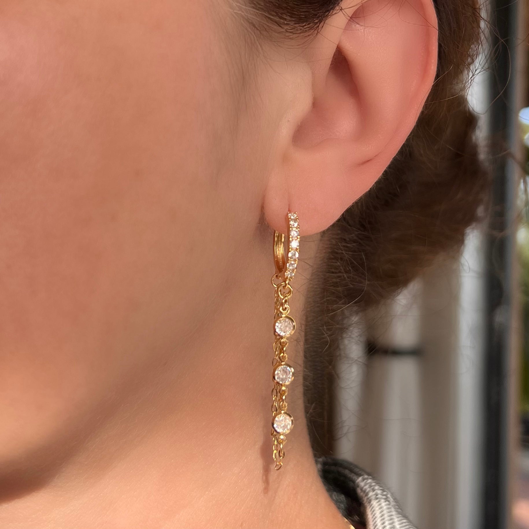 Olivia Drop Earrings - Nanda Jewelry