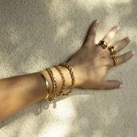 Eve Herringbone Bracelet - Nanda Jewelry