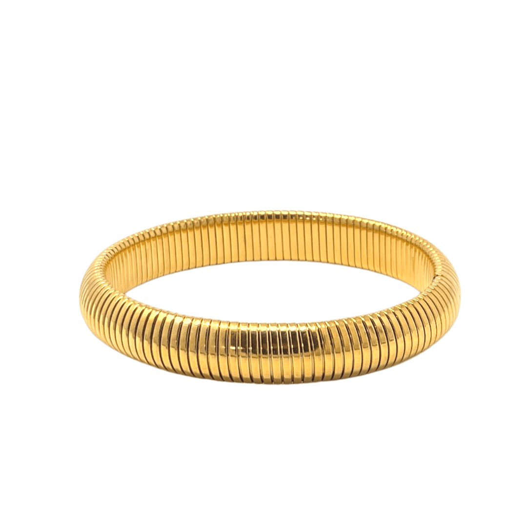 Jasmine Snake Chain Coil Bracelet - Nanda Jewelry