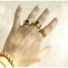 Mila Croissant Dôme Ring - Nanda Jewelry