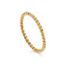 Nanda Jewelry | Naomi Thin Twisted Gold Ring