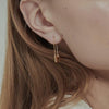 Tania Lock Earring - Nanda Jewelry