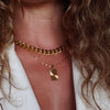 Taylor Sunburst Charm Necklace - Nanda Jewelry